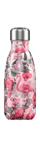 Chilly's Bottle 260ml Tropical Flamingo 3D